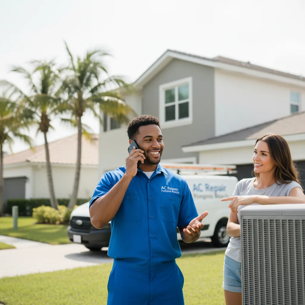 AC Repair Pompano Beach customer support in Mechanic Falls